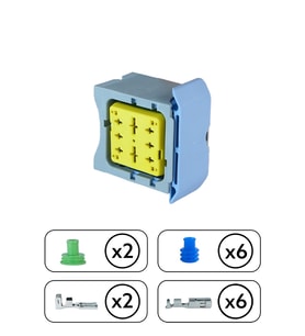 Kızdırma Röle Soketi 8 Pin Kablosuz