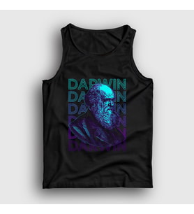 Presmono Unisex Siyah Evolution Evrim Charles Darwin Atlet 441853tt
