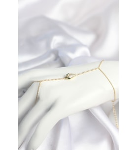 Gold Renk Yılan Model Pirinç Kadın Şahmeran - EBJ260725W44302