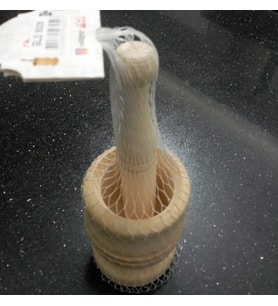 Ahşap Havan 12cm x 7cm