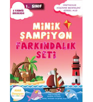 ALTIN NOKTA 1. SINIF MİNİK ŞAMPİYON FARKINDALIK SETİ