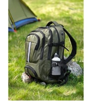 Bagacar Dağcı Trekking  Seyahat ve Kamp Sırt Çantası Yeşil (Haki-Yeşil)