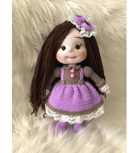 Bade Bebek Amigurumi Organik Oyuncak