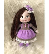 Bade Bebek Amigurumi Organik Oyuncak