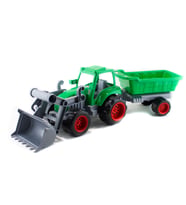 Oyuncak Traktör Kepçeli Römork Set 45 Cm