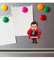 Yakışıklı Damat Karikatürlü Buzdolabı Magneti