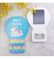 Hayaller Dükkanı 30 Adet Kız Unicorn Bebek Magnet Balon Açacak HDBL7