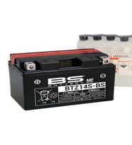 Bs Battery Btz14s-bs 12v 11.8ah Motosiklet Aküsü Agm Bakımsız 230cca Sızdırmaz Mf Akü (Siyah)