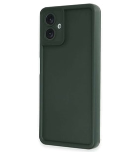 Galaxy A07 4G Viera Silikon - Koyu Yeşil