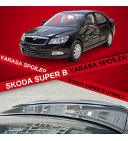 Skoda Süperb  Bagaj Üstü Yarasa Spoiler Bagaj Çıtası Piano Black