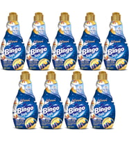 Bingo Soft Çamaşır Yumuşatıcı Konsantre 1440ML Lilyum (9 Lu Set)