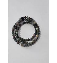 SERTİFİKALI 6 MM HİNT AKİK DOĞALTAŞ KOLYE,BİLEKLİK, TESPİH