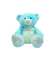 Peluş Ayı Burnu Yıldızlı 35 Cm - MAVİ SU DÜNYASI (Mavi)