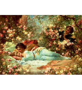 Anatolian 1000 Parça Uyuyan Güzel Puzzle - Zatzka Hans