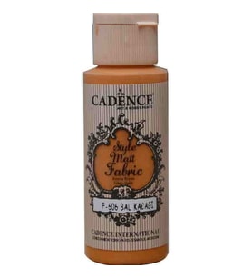 Cadence Style Matt Fabric Kumaş Boyası F-606 Balkabağı 