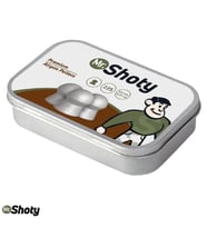MR. SHOTY Premium Dome 5,5 mm Havalı  Saçma *225 (Beyaz - Gümüş)