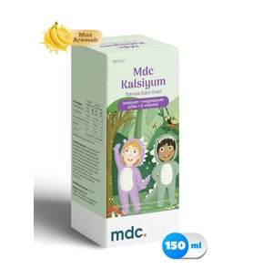 MDC Kalsiyum Şurup 150ml