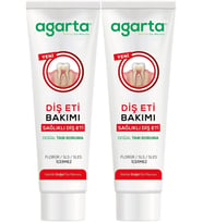 Agarta Doğal Tam koruma Diş Macunu 90 ML Diş Eti Bakımı & Plak Karşıtı (2 Li Set)