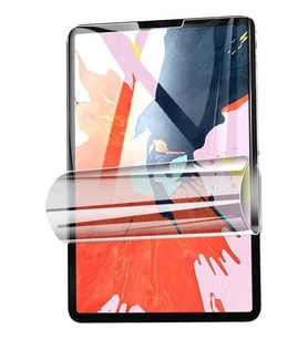 Apple iPad Pro 11 2021 (3.Nesil) Uyumlu Tablet Nano Ekran Koruyucu Kristal Netliğinde %100 Ultra Görüntü Kalitesi Esnek Temperli Kırılmaz Nano Screen Protector (Şeffaf)