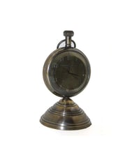 Massachusetts 1812 Tarihi Tasarımlı Vintage Pirinç Anolog Masa Saati