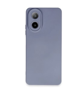 Oppo A38 Kılıf Nano İçi Kadife Silikon - Gri