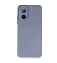 Oppo A38 Kılıf Nano İçi Kadife Silikon - Gri