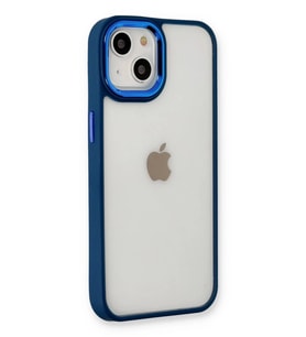 iPhone 14 Plus Kılıf Dora Kapak - Mavi