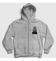 Presmono Unisex Gri Radio Radiohead Fermuarlı Kapüşonlu Sweatshirt 104382tt