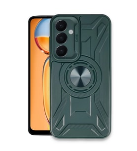 Samsung Galaxy A55 5g Kılıf Lincoln Silikon - Koyu Yeşil
