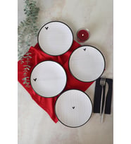 Sensa Ege Pasta Tabağı 20 Cm 4 Adet 23789-92
