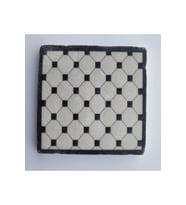 Doğal Taşlı Dekoratif Banyo Gider Kapağı 10x10 cm