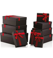GIPTA MY BLACK DİKDÖRTGEN HEDİYE KUTUSU BX1032 A 120x180x70mm - TEKLİ