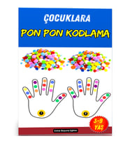 Çocuklara PON PON KODLAMA Seti (3-9 YAŞ)