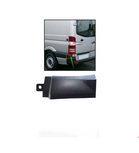 Volkswagen Crafter Mercedes Sprinter Arka Tampon Kapağı Sağ 2006 Sonrası Uyumlu