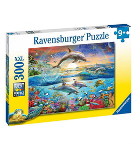 Ravensburger Çocuk Puzzle 300 Parça Yunuslar 128952