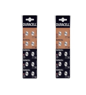 Duracell LR44 A76/V13GA/76A 3V Düğme Pil 10 x 2 Adet
