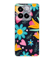 PrintiFy Xiaomi Mi 13 ile Uyumlu Retro Color 1  Kamera Korumalı Şeffaf  Kılıf