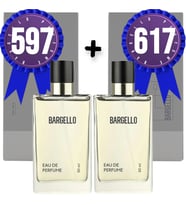 Bargello Parfüm 597 Erkek Woody 50 ML + 617 Erkek Oriental 50 ML EDP