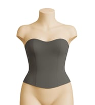 Amora Secret Gri Mı Emay 9155 Terletici Korse Büstiyer