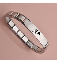 Like the Day Harfli İtalyan Charm Bileklik Takı Hediyelik Aksesuar