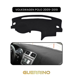 VOLKSWAGEN Polo (2009-2019)TORPİDO KORUMA HALISI SİYAH KENAR