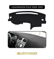 VOLKSWAGEN Polo (2009-2019)TORPİDO KORUMA HALISI SİYAH KENAR