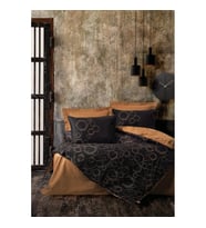 Cotton Box Dark Çift Kişilik Nevresim Takımı Dawn Bakır