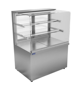 Öztiryakiler Etd-12n10 Düz Camlı Nötr Teşhir Dolabı, 240 Lt, 100x70x135 Cm