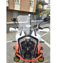 MOTOCAM KTM 1290 Super Adventure Ön Cam 2021-2026 Model 41cm Şeffaf Renkli