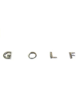 Space Oto Golf Bagaj Yazısı