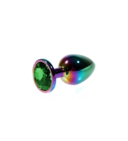 Metal Yeşil Taşlı Rainbow anl tıkac Orta Boy