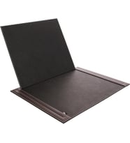 4713 Sümen Takımı Suni Deri Tek Parça Kapaklı Pad Sümen 55x40 cm, Kahve