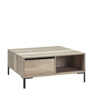 Adore Mobilya Kare Orta Sehpa - Açık Ceviz (Tori) 90x42x90 cm (GxYxD)