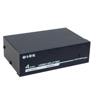 S-Link SL-2504 4 PORT 250 Mhz Monitör Çoklayıcı VGA Splitter Dağıtıcı Vga Monitör Çoğaltıcı
